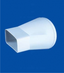 ПЛОСКО КРЪГЪЛ АДАПТОР СИСТЕМА К ЗА ВЕНТИЛАЦИЯ 110X55MM,D.100 MM