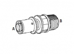 ПРАВ АДАПТОР ПРЕС М 16X1/2&quot; PPSU VALSIR ИТАЛИЯ