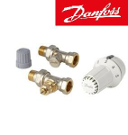 ПРАВ ТЕРМОСТАТИЧЕН К-КТ DANFOSS  1/2&quot; РАДИАТОРЕН + СЕКРЕТЕН + ГЛАВА С О-ПРЪСТЕН/013G2229/