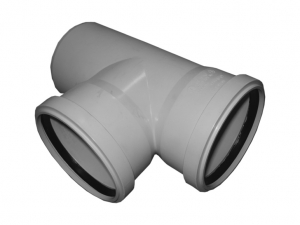 РАЗКЛОНЕНИЕ PVC БЕЗШУМНO "4silence" 90° D.50x50mm