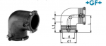 КОЛЯНО 90 ГР. PE100 SDR11 ЕЛЕКТРОЗАВАРКА Ф.40 (ВОДА/ГАЗ)