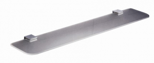 ЕТАЖЕРКА "ГЛЕЙМОР", МЕСИНГ, СТЪКЛО, L.60xH.11.8cm