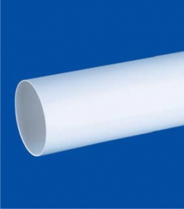 ТРЪБА PVC, ЗА ВЕНТИЛАЦИЯ D. 100MM, L 500MM
