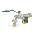 КРАН КАНЕЛА ЗА ГРАДИНА 1/2&quot; С ДВА ИЗВОДА 3/4&quot; APM ITALY
